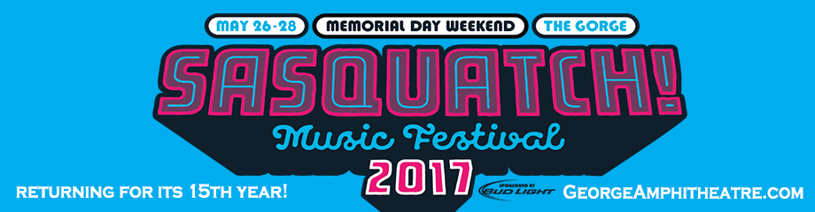 Sasquatch! Festival - Saturday Admission at Gorge Amphitheatre