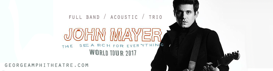 Camping Pass - John Mayer (7/20-7/22) at Gorge Amphitheatre