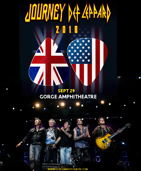 Journey & Def Leppard at Gorge Amphitheatre