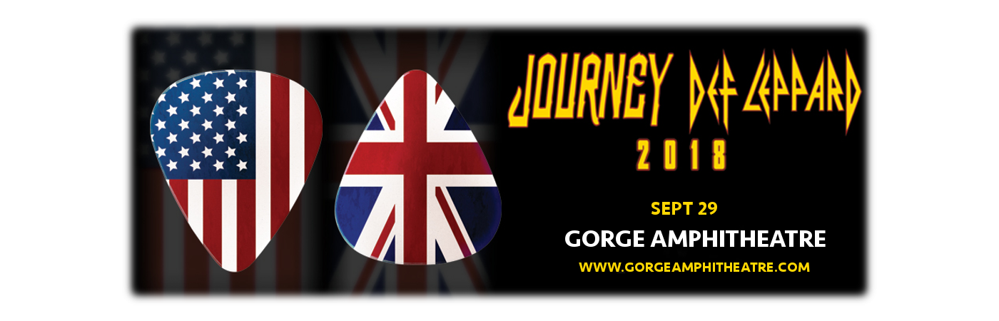 Journey & Def Leppard - Camping Pass at Gorge Amphitheatre