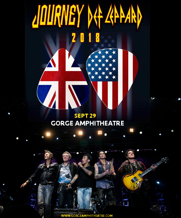 Journey & Def Leppard - Camping Pass at Gorge Amphitheatre