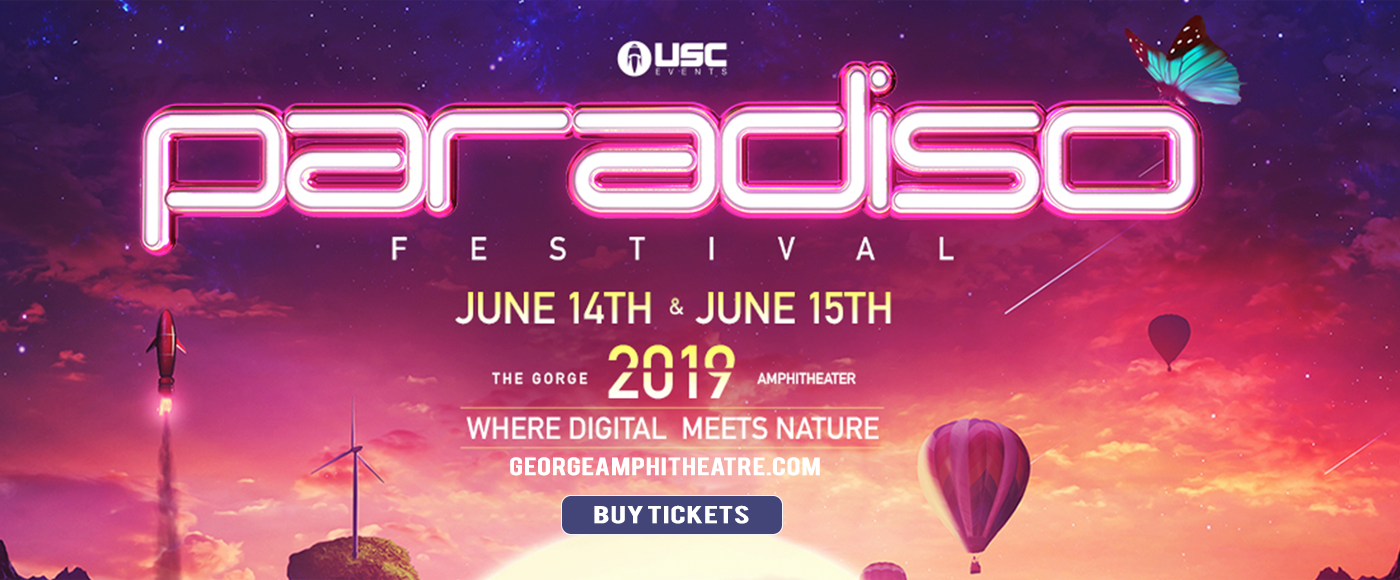 Paradiso Festival Friday Pass Tickets 14th June Amphitheatre