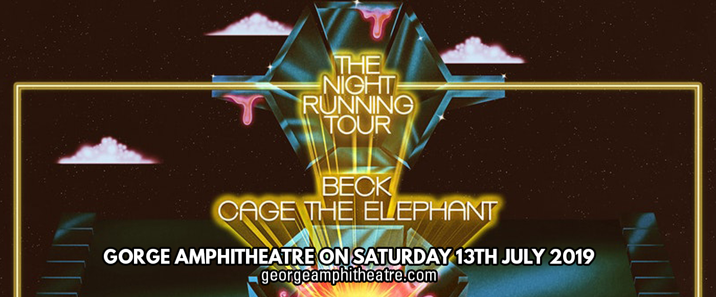 Beck & Cage The Elephant at Gorge Amphitheatre tickets Beck & Cage The Elephant at Gorge Amphitheatre