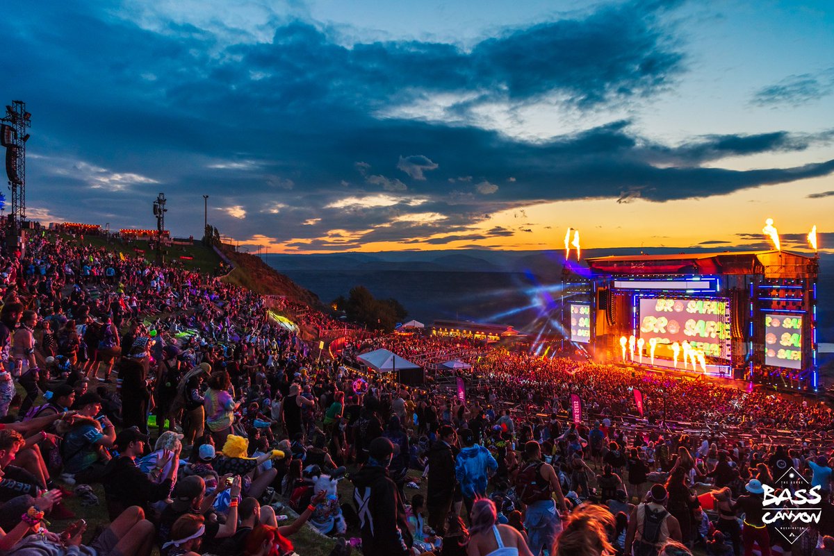 Bass Canyon Festival - 4 Day Camping Pass at Gorge Amphitheatre