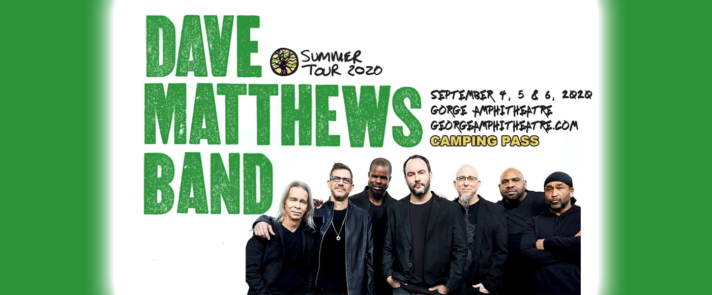 Dave Matthews Band Camping - Weekend Pass (Camping Only) at Gorge Amphitheatre tickets Dave Matthews Band Camping - Weekend Pass (Camping Only) at Gorge Amphitheatre