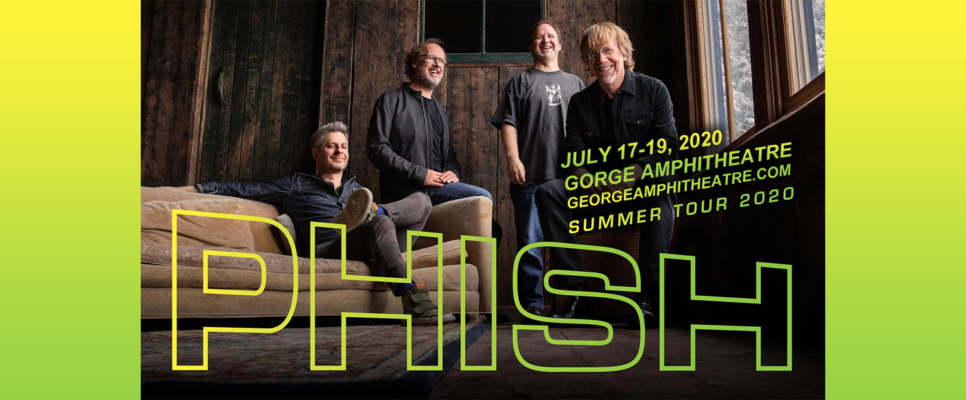 Phish Tickets 16th July Amphitheatre