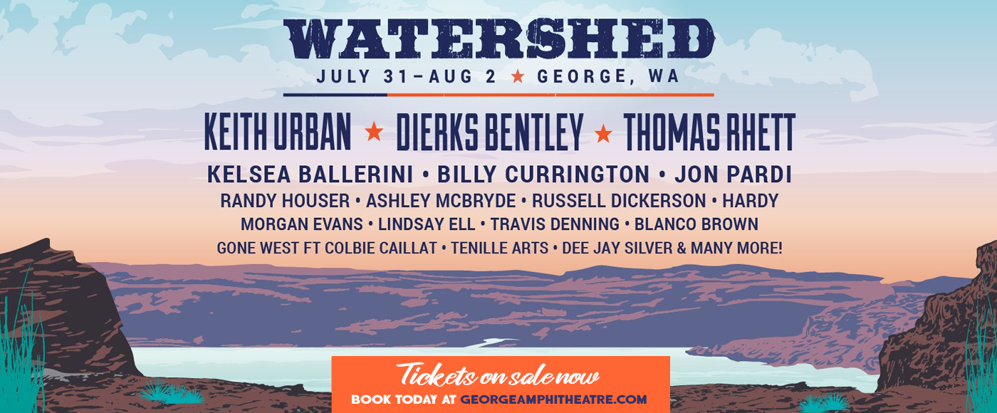 Watershed Festival - Saturday at Gorge Amphitheatre