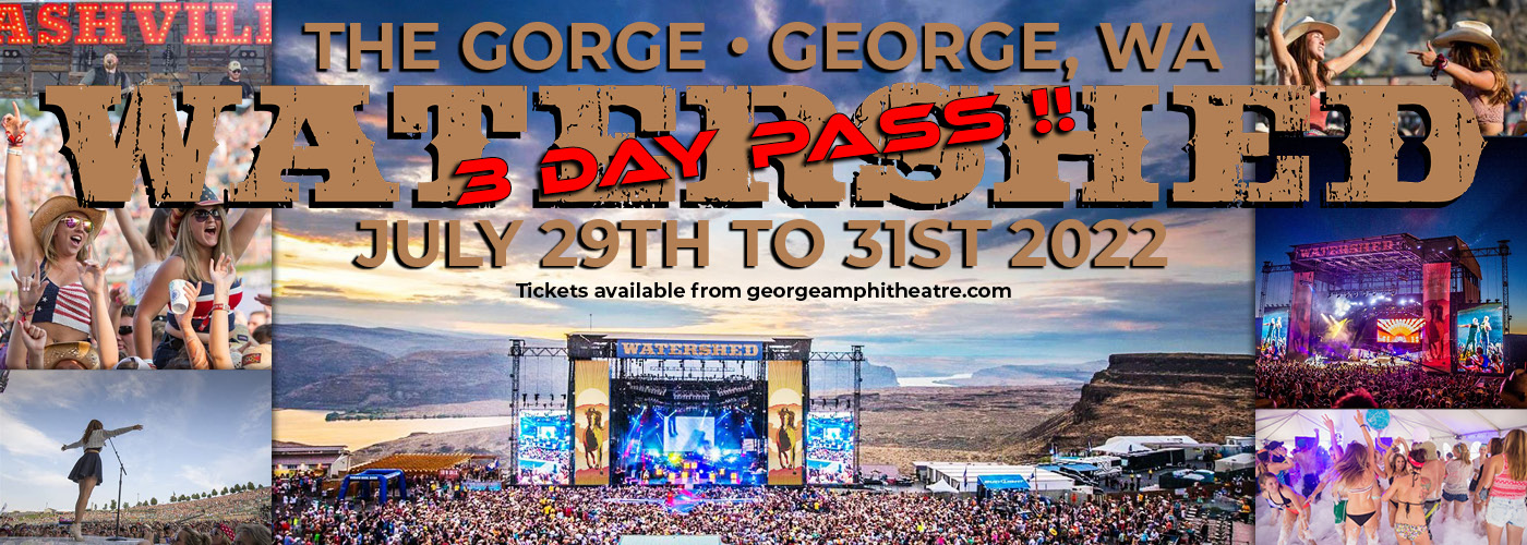 Watershed Festival &#8211; 3 Day Pass