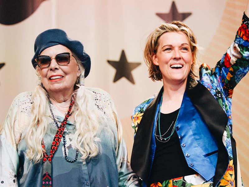 Joni Jam: Joni Mitchell &  Brandi Carlile at Gorge Amphitheatre