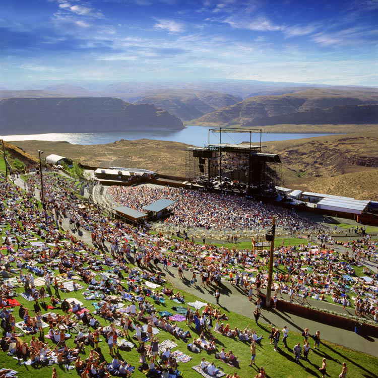 the gorge amphitheatre