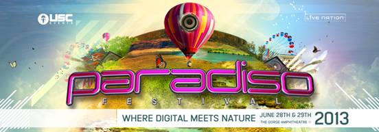 Paradiso Festival 2013 – 2 Day Pass
