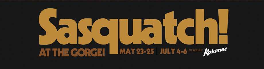 Sasquatch! Festival – 3 Day Pass