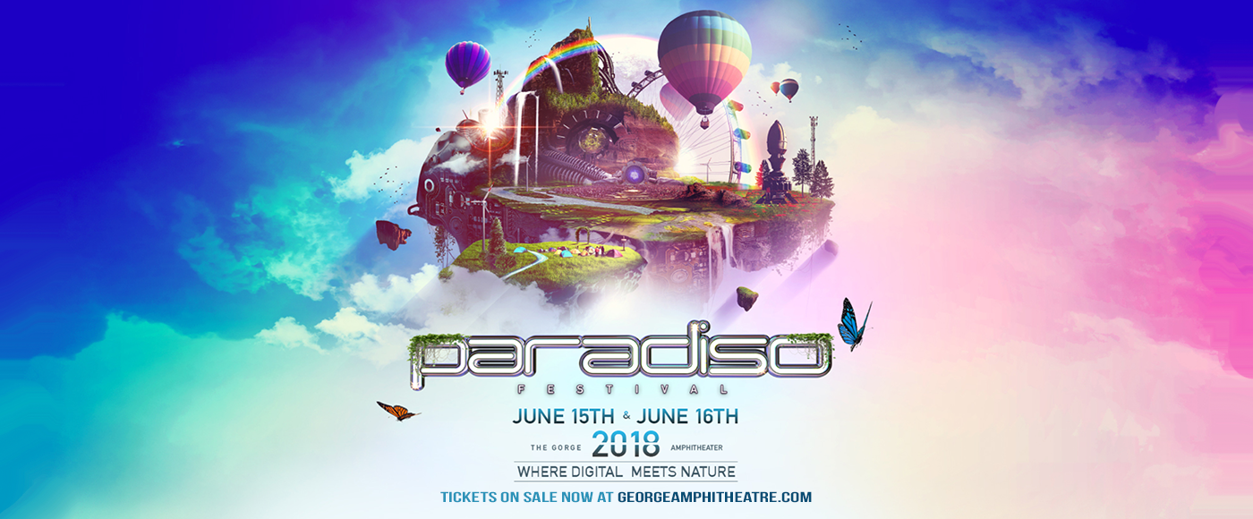 Paradiso Festival - Saturday Admission at Gorge Amphitheatre