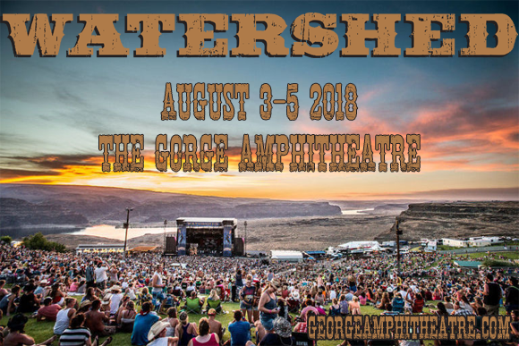 Watershed Festival - Saturday Admission at Gorge Amphitheatre