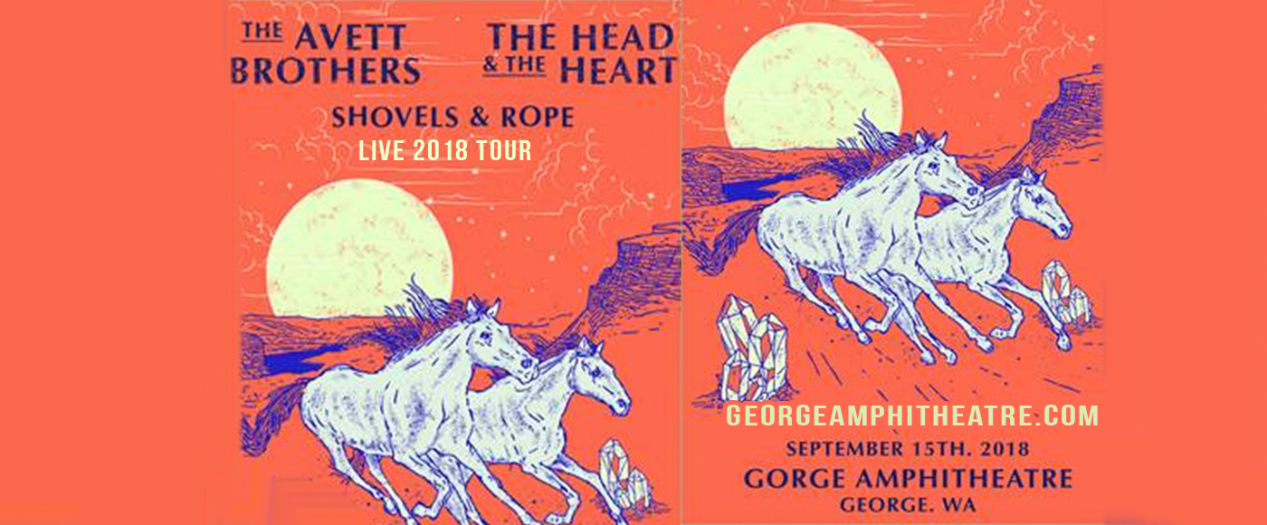 The Avett Brothers, The Head and The Heart & Shovels and Rope