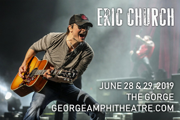 Eric Church - 3 Day Camping Pass at Gorge Amphitheatre