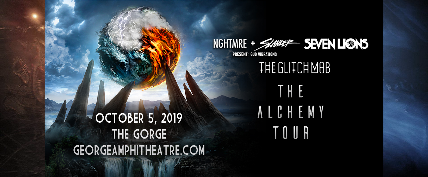 Nghtmre, Slander, Seven Lions & The Glitch Mob at Gorge Amphitheatre