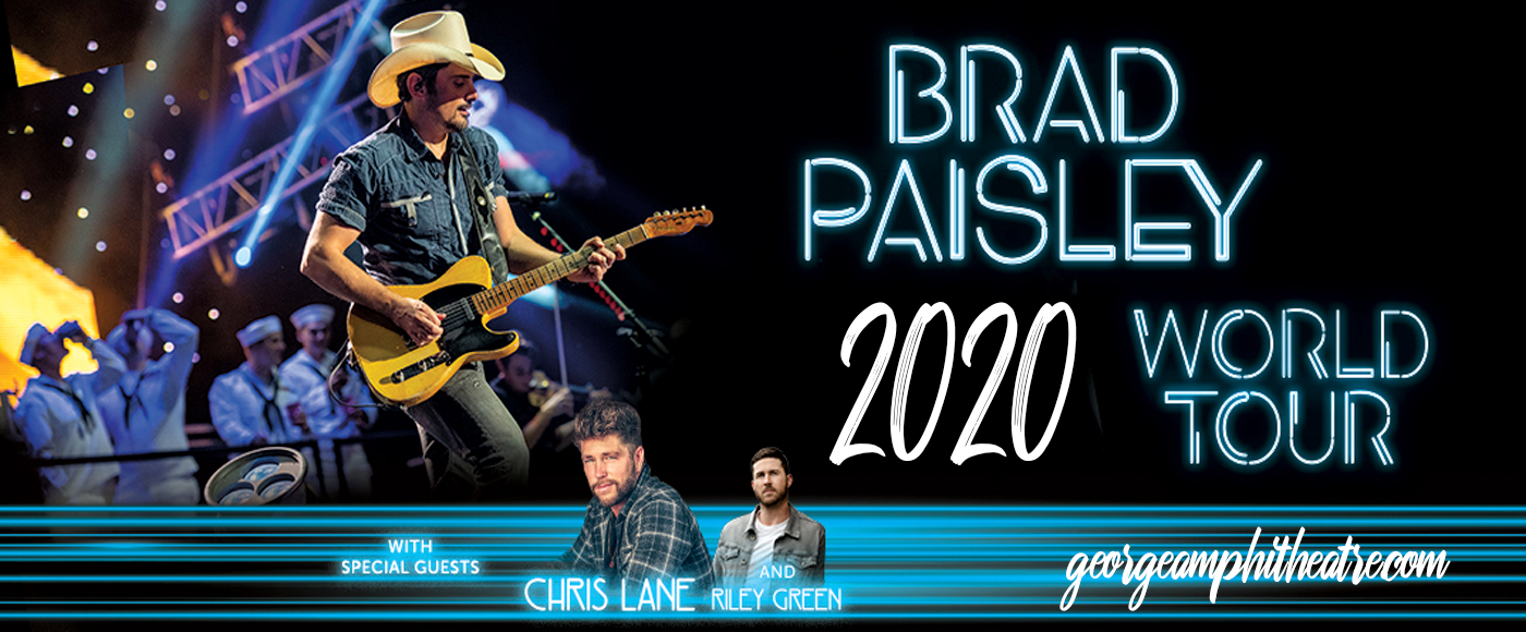 Brad Paisley at Gorge Amphitheatre