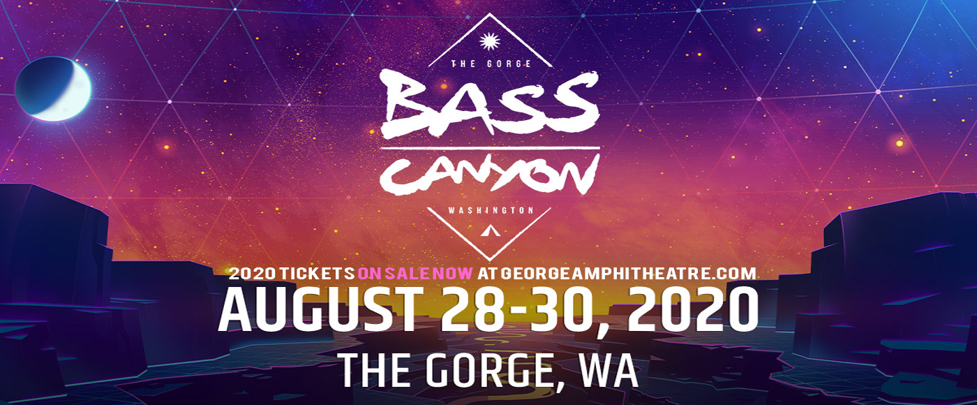 Bass Canyon Festival - 3 Day Pass at Gorge Amphitheatre