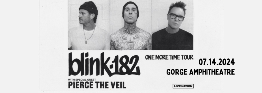 Blink 182 & Pierce The Veil at Gorge Amphitheatre