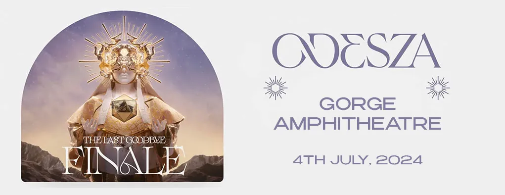 Odesza at Gorge Amphitheatre