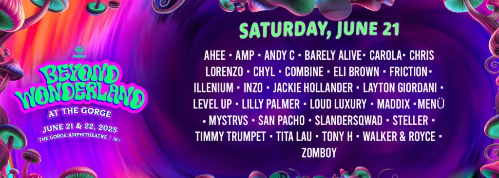 Beyond Wonderland at Gorge Amphitheatre