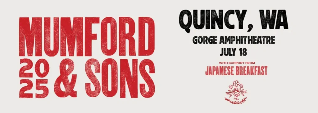 Mumford & Sons at Gorge Amphitheatre