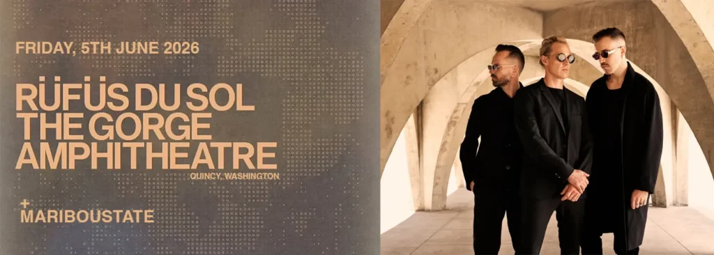 Rufus Du Sol at Gorge Amphitheatre