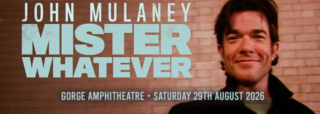 John Mulaney at Gorge Amphitheatre